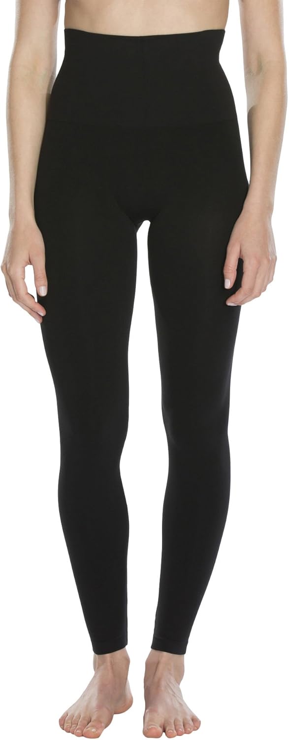 Spanx Assets Red hot label Seamless Shaping leggings, Black Amazon