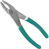 ENGINEER PZ-56 Screw Removal Pliers, Slip Joint, unique vertically serrated jaws to grip damaged screws with no slippage, Mad