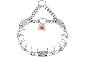 Herm Sprenger 1.5mm Micro Prong Collar for Dog Training | Micro Prong Stainless Steel Ultra-Plus Dog Collar | Training Collar