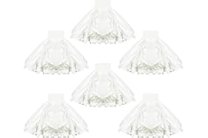 KLEEN HANDLER Disposable Industrial Mop Head Replacement | Non-Woven Cut End Floor Cleaning Wet Mop Head Refill (Pack of 6)