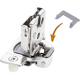 Cabinet Restrictor Clips (20 Pack)- 86&deg; Degree Angle Cabinet Door Hinge Restrictor Clip for Soft Close Hinge(Decobasics ONLY)-90&deg; Opening Kitchen Soft Close Cabinet Hinges Restriction Clip Restraints