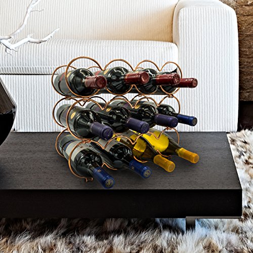 1 Sorbus+3+Tier+Stackable+Wine+Rack
