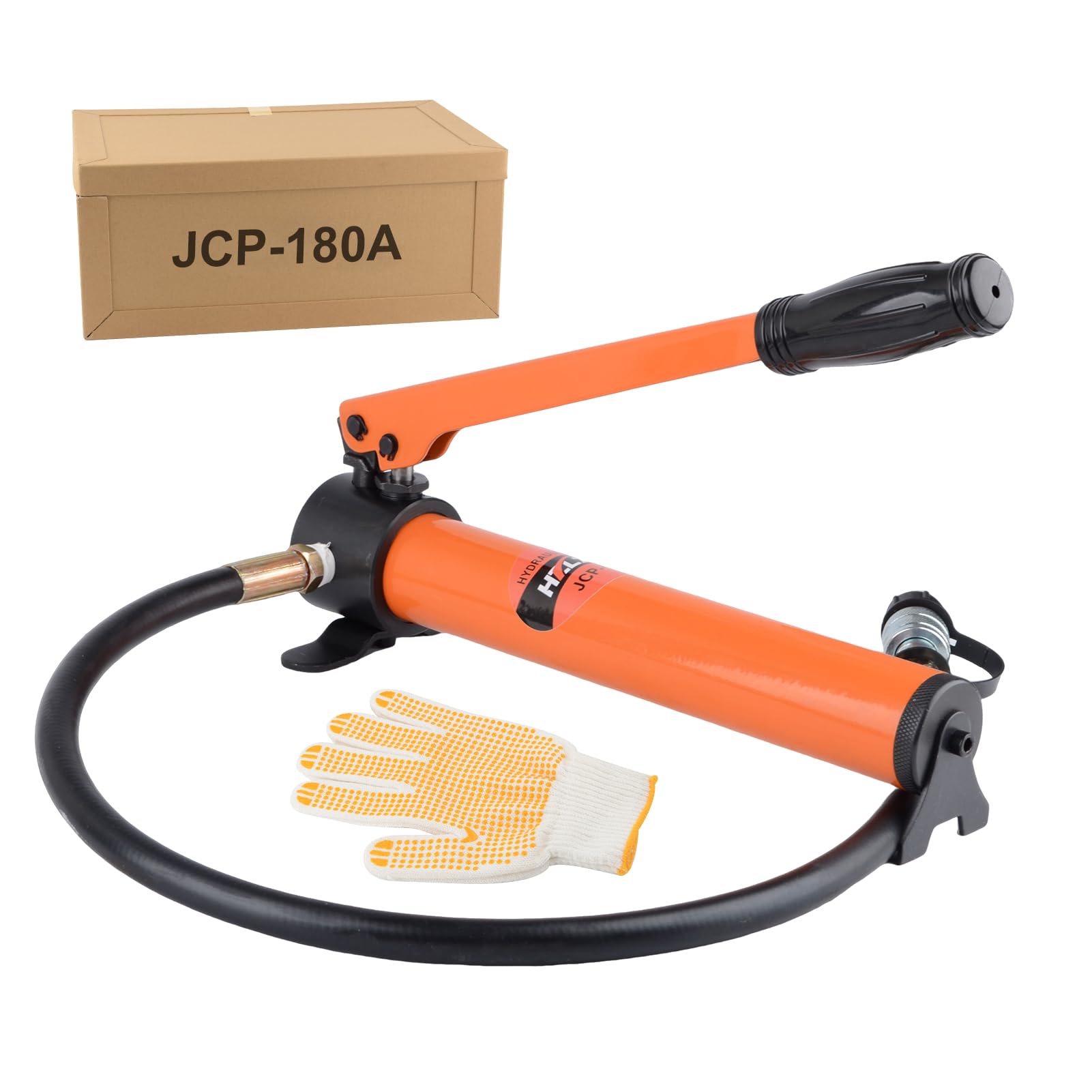 Photo 1 of HZLZRZ CP-180 Hydraulic Pump Hand Operated Pump Hydraulic Hand Pump Manual Pump for Porta Power and Jack (1000psi) (HZ-180)