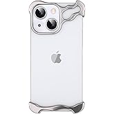 aidvaia Phone Case Compatible with iPhone 14 Compatible with Lens Camera Protection, Frameless Minimalist Design, Extremely Highlighting Personality