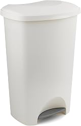 Addis Family Pedal Bin Linen Cream 50 Litre UK Made