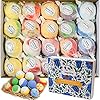 Bath-Bombs-Gift-Set-20-Handmade-Organic-Bubble-Bath-Bombs-Wonderful-Fizz-Effect-Bath-Gift-For-Valentines-Day-Christmas-Any-Anniversaries Bath Bombs Gift Set, 20 Handmade Organic Bubble Bath Bombs, Wonderful Fizz Effect Bath Gift For Valentine’s Day…