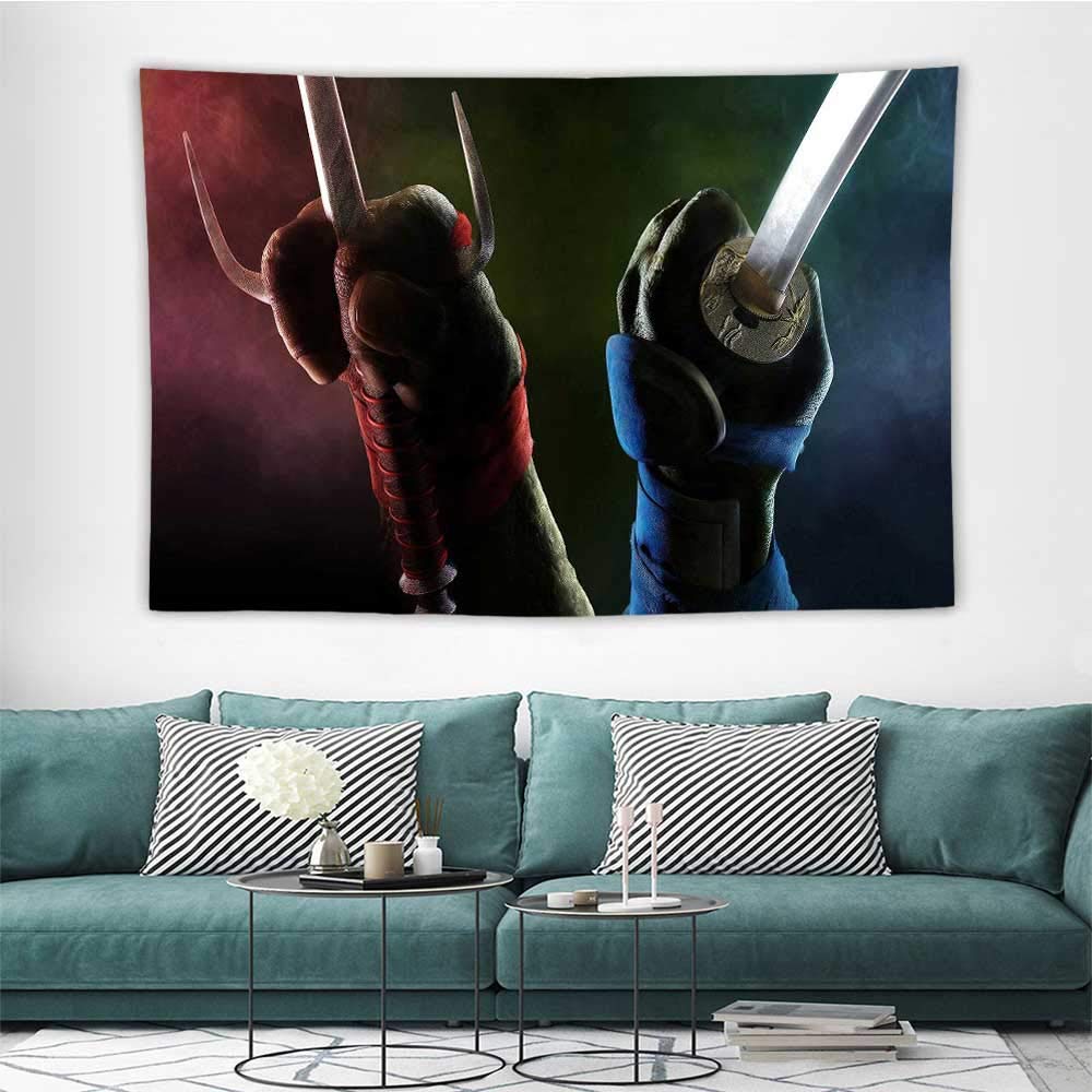 Bedding Tapestry Teenage Mutant Ninja Turtles 24 Home Decor Bedroom Living Room W72 x L54 inch