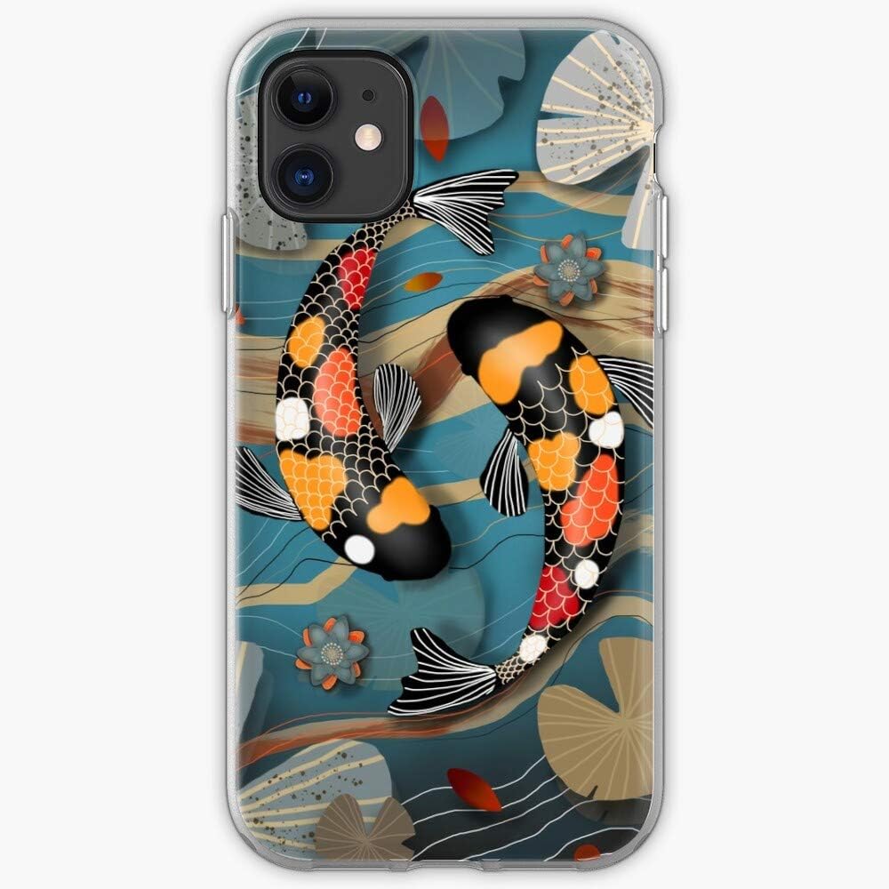 Amazon Com Watergarden Ponds Fish Pond Japanese Koi Fishpond Phone Case For All Of Iphone 12 Iphone 11 Iphone 11 Pro Iphone Xr Iphone 7 8 Se 2020 Samsung Galaxy