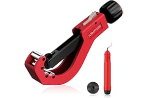 GETLITOOL Pipe Cutter Tool 0.55-2.48 Inch (14-63mm), Tubing Cutter with Deburring Tool, Copper Pipe Cutter Inner-Outer Reamer Conduit Cutter for Copper, Stainless Steel Pipe, Brass