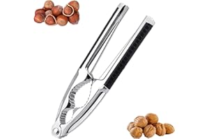 Nutcracker, Nutcracker Tool with Non Slip Handle for Walnuts, Hickory, Australian Nuts, Hazelnuts, Almonds, Lobsters, Crabs (