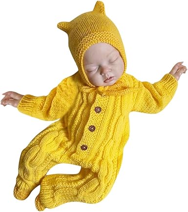 newborn baby boy yellow outfit