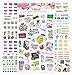 bloom daily planners New Teacher Planner Sticker Pack - School Themed Planning Sticker Sheets - 430 Stickers per Pack!