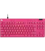 Teclado Gamer Sem Fio Logitech G PRO X com design TKL, Layout US
