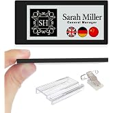 [Santek] EZ Sign NFC E-Paper Display &ndash; No Battery, Ultra-Thin 0.13&rdquo;, Rewritable 4-Color Digital Display, App-Controlled (iOS/Android/PC), IP65 (Black, 2.9 inch)