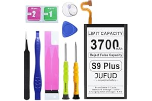 3700mAh Replacement Battery for Samsung Galaxy S9 Plus with Repair Kit - Compatible with SM-G965 G965V G965A G965T G965P G965