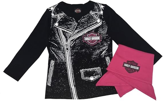 harley davidson baby girl gift set