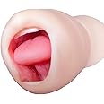 Tracy's Dog® Masturbator Cup Realistic Mouth with Teeth and Tongue Blow Job Stroker Oral Sex Toys Pocket Vagina Pussy for Mal