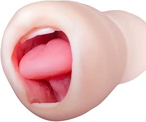 Tracy's Dog&reg; Masturbator Cup Realistic Mouth with Teeth and Tongue Blow Job Stroker Oral Sex Toys Pocket Vagina Pussy for Male Masturbation