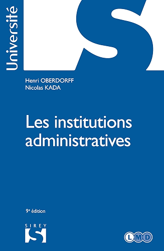 Download Les institutions administratives - 9e éd. (Université) PDF