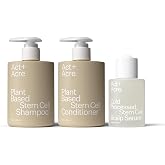 Act+ Acre, Thick + Full Hair System, Volumizing, 3-Piece Set | Stem cells, caffeine &amp; pea sprout, strengthens, hydrates &amp; adds density, vegan, fragrance-free, color safe