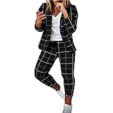 Lightning Deals Pant Suits for Women Womens Suits 2
