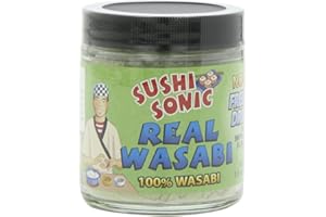 Sushi Sonic 100% Real Powdered Wasabi, 1.5-Ounce Jars (Pack of 3)