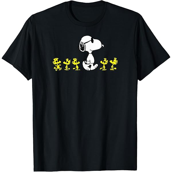 Amazon.com: Peanuts Snoopy Joe Cool Graphic Tees T Shirts for Men