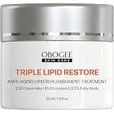 OBOGEE Triple Lipid Restore Anti Aging Face Moisturizer Lifting &amp; Recovery | Anti-aging Lipid Moisturizer Cream For Radiant, Smooth Skin For Face &amp; Neck - Made in USA (53 ml /1.8 fl oz)