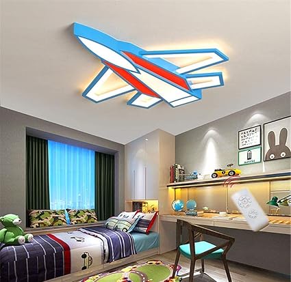 Slzceiling Lamp Airplane Bedroom Lamp Led Baby Lamp Nursery