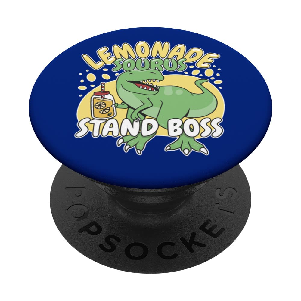 Lemonade Stand Boss - Dinosaur Lemonade PopSockets Swappable PopGrip