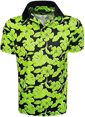 Chase54 Golf- Hawaiian Print Polo
