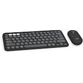 Logitech Pebble 2 Compact Wireless Keyboard &amp; Mouse for Mac, iPad, Graphite | Slim, quiet, portable, customizable, Bluetooth, connect up to 3 Apple devices via Easy-Switch buttons, for Mac, macOS, iPadOS