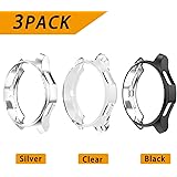 [3 Pièces] Film Samsung Galaxy Watch 46 mm/Gear S3 Frontier/Classic OMOTON Vitre Verre Trempé