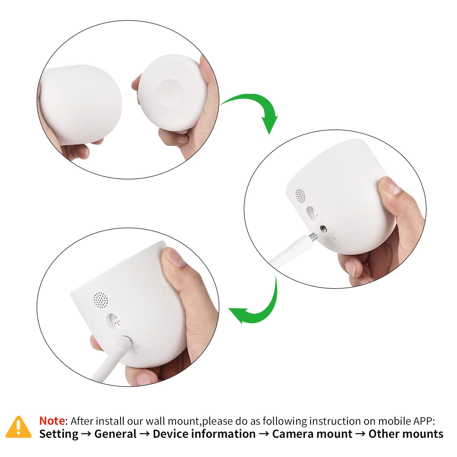 2Pack Clip Clamp Mount for Google Nest Cam Outdoor or Indoor, Battery, Flexible Gooseneck Mounting Bracket to Attach Your Nest Camera Wherever You Like with No Tools