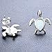Adeser Jewelry Womens White Opal New Years Best Friend Party 925 Silver Turtle Earrings Studs for girls
