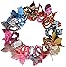 ZP1302 Elastic Hair Tie Bands Ropes Ponytail Holder, 28 Pack