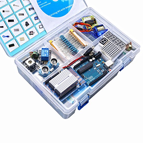 Diybigworld Elego UNO Project The Most Complete Starter Kit for Arduino Mega2560 UNO Nano with Tutorial / Power Supply / Stepper Motor