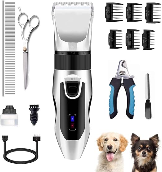 amazon dog grooming clippers