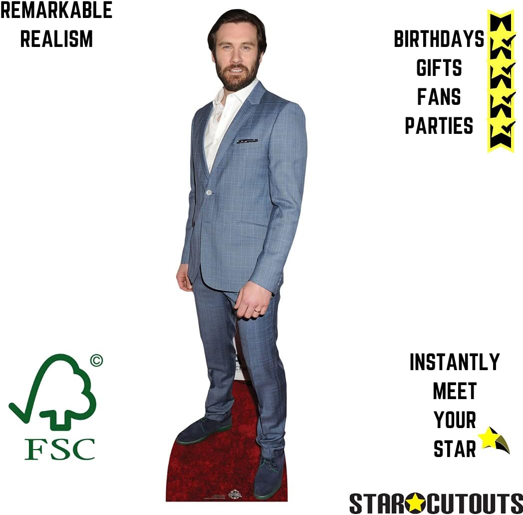 STAR CUTOUTS CS920 Clive Standen Vikings (Beard) Life Size Cardboard Cutout with Free Mini Cut Out Perfect for Birthdays Gifts - Image 5