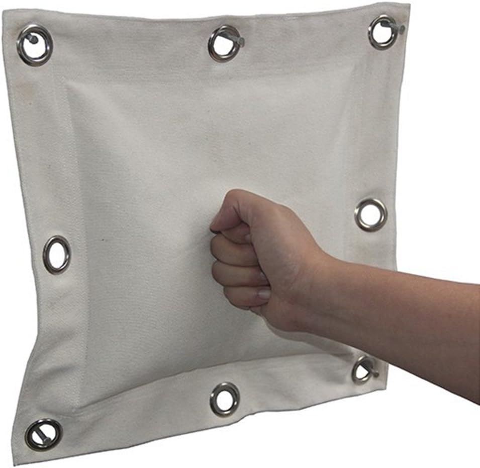 Training Wall Sandbag Punch Target Focus Boxing Karate Bag Pad Martial Arts MMA (Sandbag), 40 x 40 centimeters