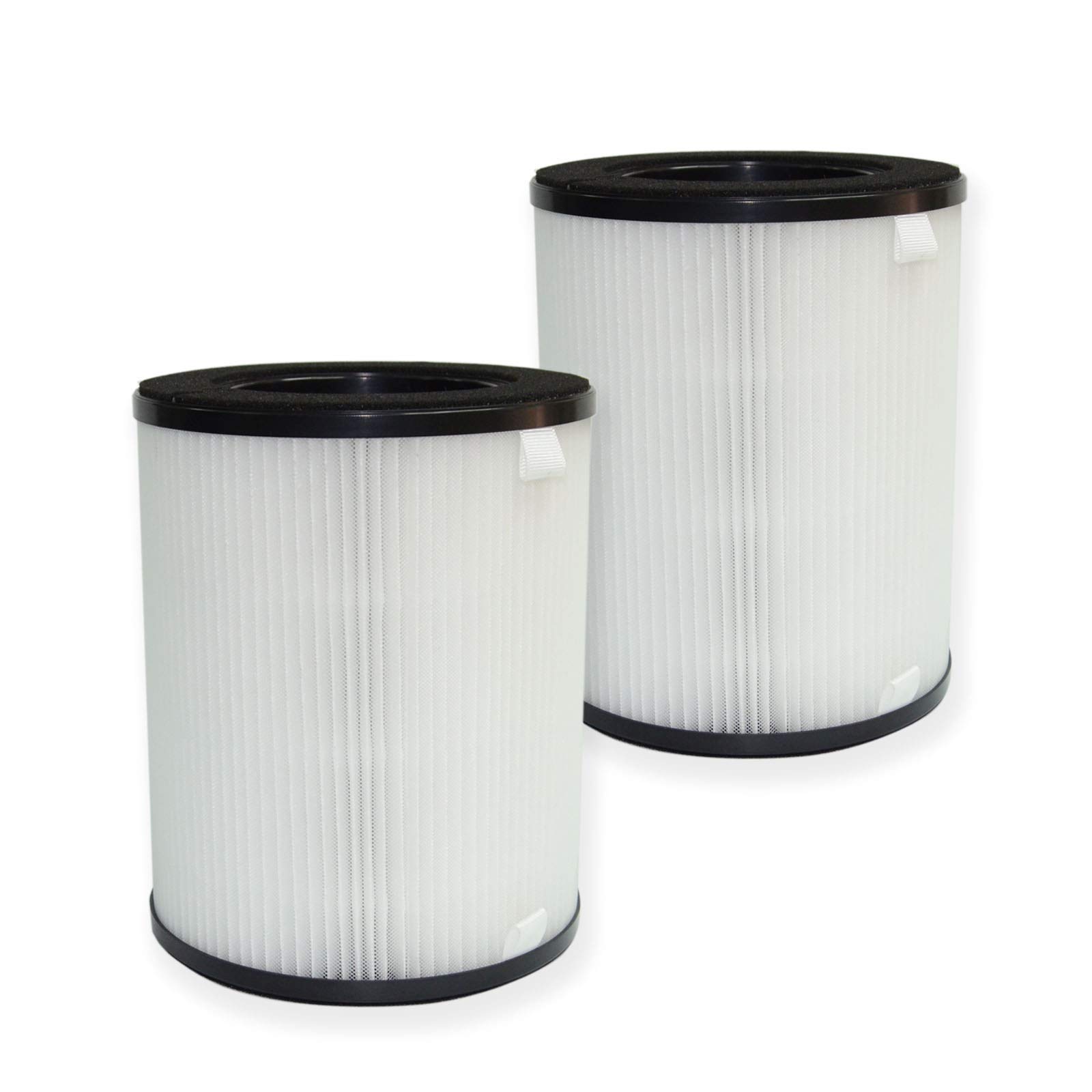 PUREBURG AP-T20FL Replacement True HEPA Filters Compatible with HoMedics AP-T20 AP-T20WT TotalClean Tower Air Purifier, AP-T20-Type,2-Pack