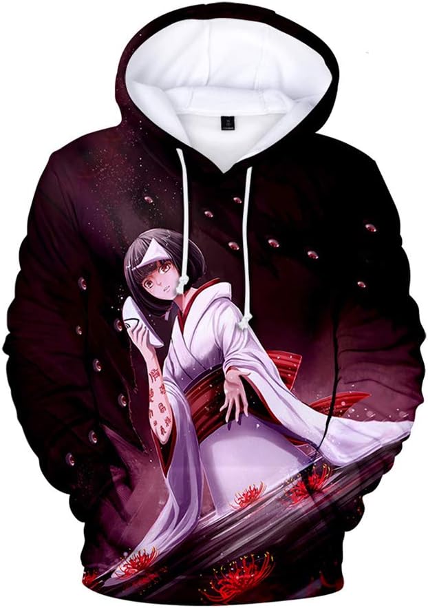 TINGYUANO Noragami Anime Pattern 3D Printed Pullover Hoodie Unisex Plus Size Outwear Sweatshirt