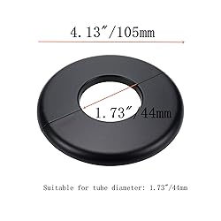 Tsnamay 2 Pcs Wall Split Flange, ABS Round