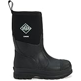 MUCK Boot Unisex Adult Men s Chore Mid Soft Toe, Black, 8 Women 7 Men US