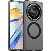 Pzwoxukhov Compatible with Honor X9b Case Cover,Compatible with Magsafe,Shockproof Magnetic Phone Case，Compatible with Honor Magic6 Lite / X50 Case Black