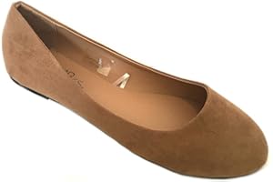 Shoes8teen Womens Ballerina Ballet Flats Shoes Leopard & Solids 14 Colors