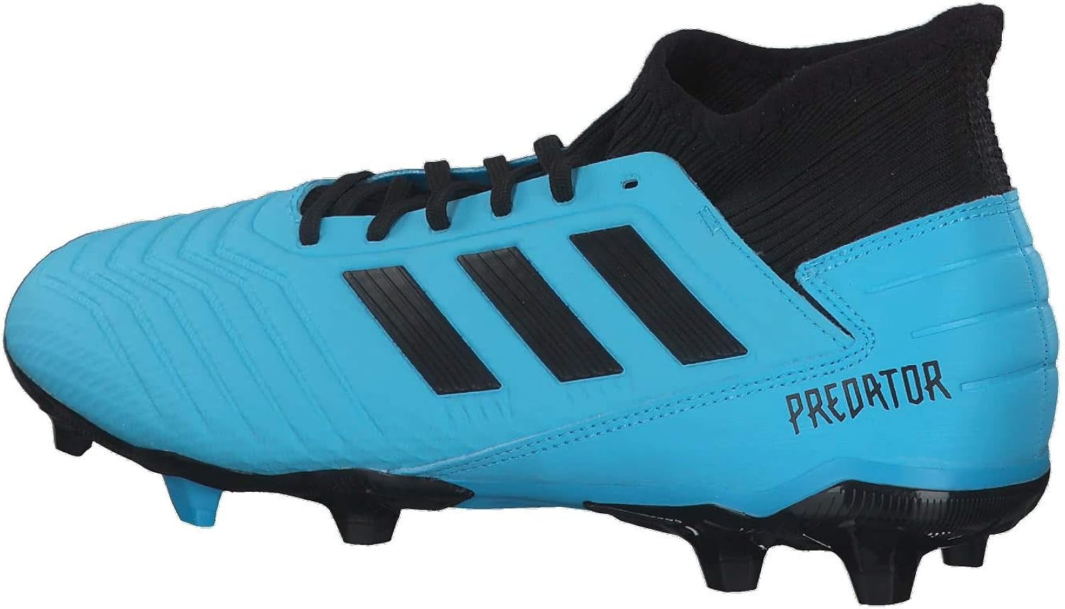 predator 19.3 firm ground cleats black