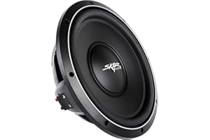 Skar Audio VS-12 D4 12" 1000W Max Power Dual 4 Ohm Shallow Mount Car Subwoofer