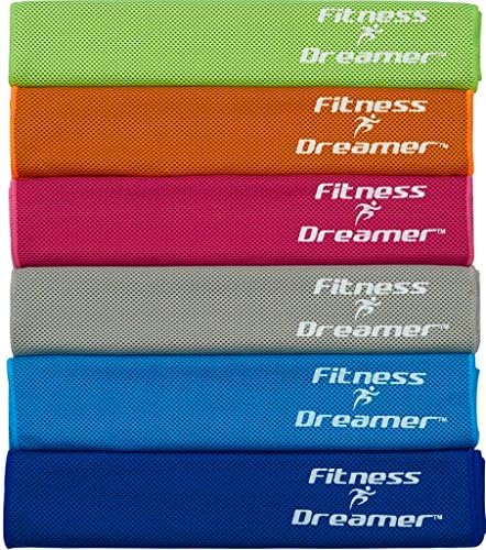 Extra-Long Breathable Mesh Instant Cooling Towel with Ultimate Cooling Experience - Keep Cool for Running Biking Hiking Construction and All Other Sports - 100%! (Orange)