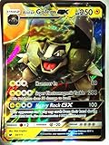 Pokemon - Crimson Invasion - Alolan Golem GX 34/111, Ultra rare, New, Mint